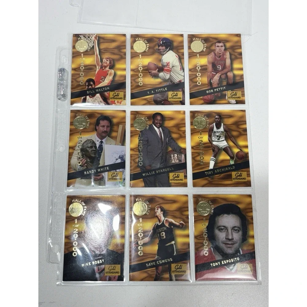 1994 Signature Rookies Gold Standard Hall of Fame Set 22‎ Cards